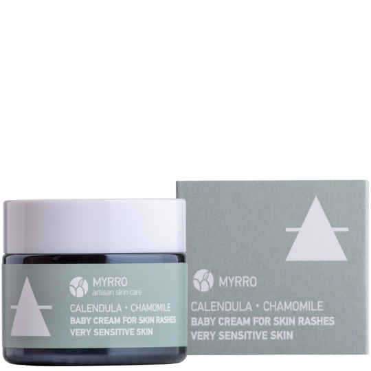 Myrro Baby Heilsalbe für Hautausschläge und Hautreizungen 50 ml nach dem Verfallsdatum 12/25