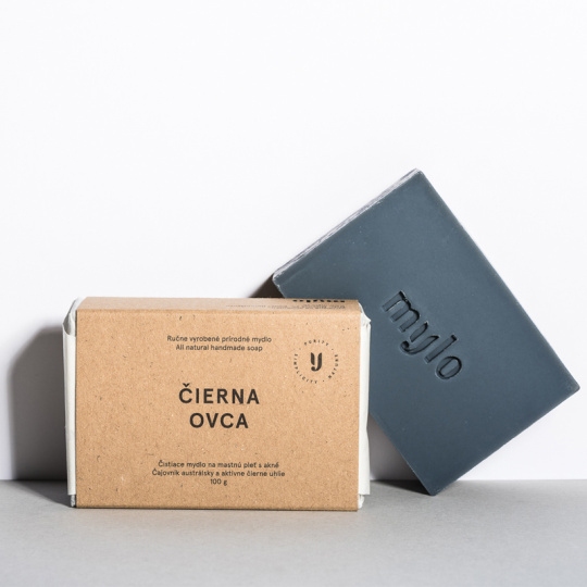 Mylo Kohleseife für problematische Haut Schwarzes Schaf 100 g