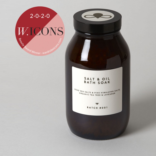 Batch #001 Badesalz mit Teebaumöl und Lavendel 280 g