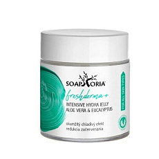 Soaphoria Freshderma Intensiv Feuchtigkeitsspendendes Kühlgel Aloe und Eukalyptus 100 ml Soaphoria Freshderma Intensiv Feuchtigkeitsspendendes Kühlgel Aloe und Eukalyptus 100 ml