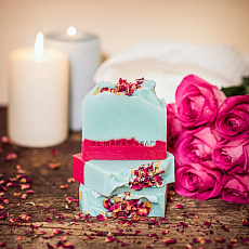 Almara Soap Handgemachte Seife Wild Rose 100 g Ablaufdatum 15.7.2026
