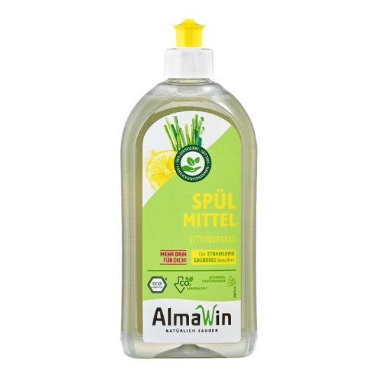 AlmaWin Geschirrspülmittel mit Zitronengras 500 ml