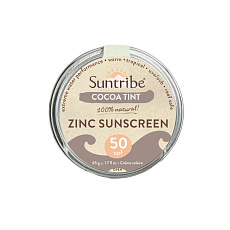 Suntribe Natürliche Zink-Sonnencreme SPF 50 Cocoa Tint 45 g Suntribe Natürliche Zink-Sonnencreme SPF 50 Cocoa Tint 45 g