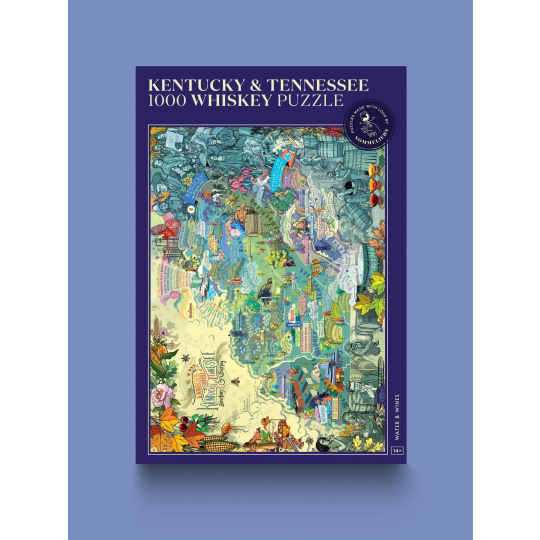 Water & Wines Whiskey Puzzle Kentucky & Tennessee 1000 Teile Water & Wines Whiskey Puzzle Kentucky & Tennessee 1000 Teile