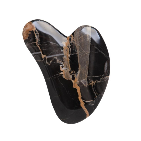 Veelee Guasha italienischer Marmor Nero Portoro 1 Stk.