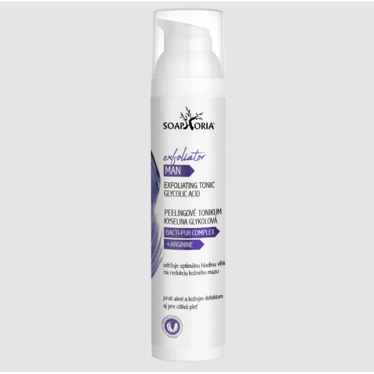 Soaphoria Flüssiges Peeling für Männer für akneanfällige Haut 100 ml Soaphoria Flüssiges Peeling für Männer für akneanfällige Haut 100 ml