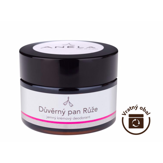 Anela Vertrauter Herr Rose sanftes cremiges Deodorant Anela Vertrauter Herr Rose sanftes cremiges Deodorant
