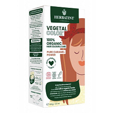 Herbatint Vegetal Colour Bio Pflanzenhaarfarbe Pure Caramel Power 50 g