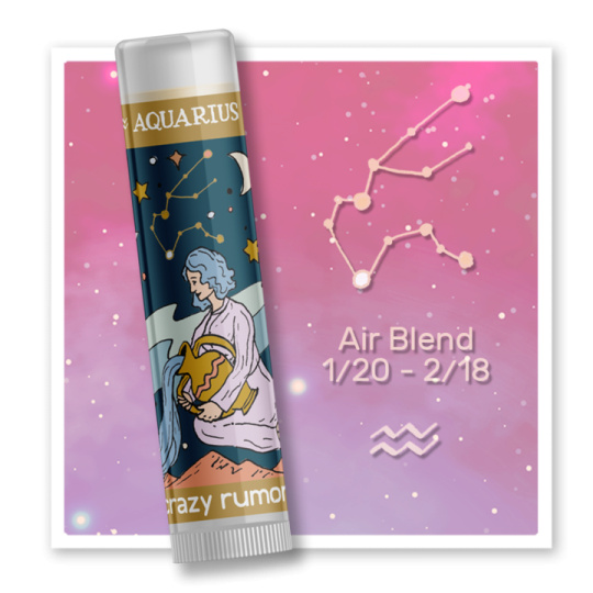 CRAZY RUMORS Lippenbalsam Zodiac Wassermann 4,4 g
