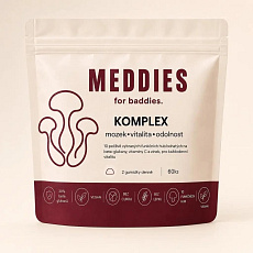 Yage Meddies Komplexextrakt aus funktionellen Pilzen Gehirn - Vitalität - Widerstandskraft 60 Stk.