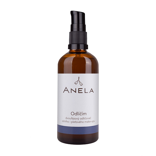 Anela Zweiphasen-Make-up-Entferner für Augen- und Gesichtsmake-up Odlíčím 100 ml Verfallsdatum 8/26