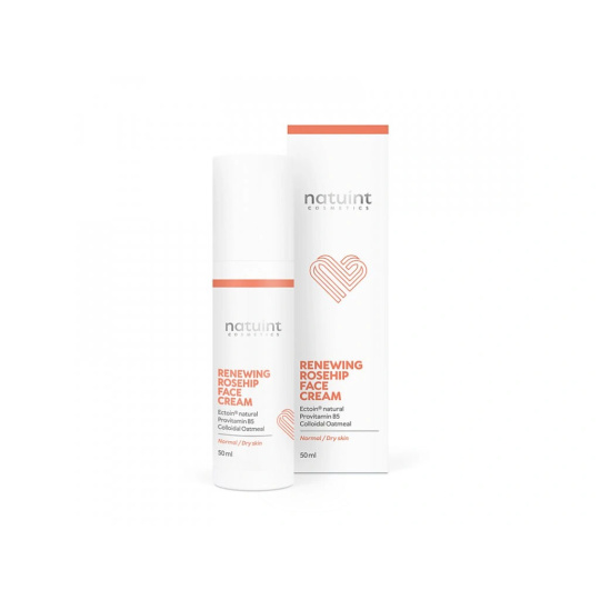 Natuint Cosmetics Šípkový krém na tvář s Ectoinem a Provitamínem B5 50 ml Natuint Cosmetics Šípkový krém na tvář s Ectoinem a Provitamínem B5 50 ml