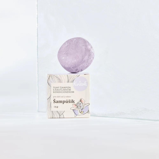 Kvitok Festes Shampoo für Kinder Šampúšik 25 g Kvitok Festes Shampoo für Kinder Šampúšik 25 g