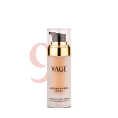 Yage Nr. 9 Golden Shield CC Creme mit Gold und SPF 50+ Farbton warm