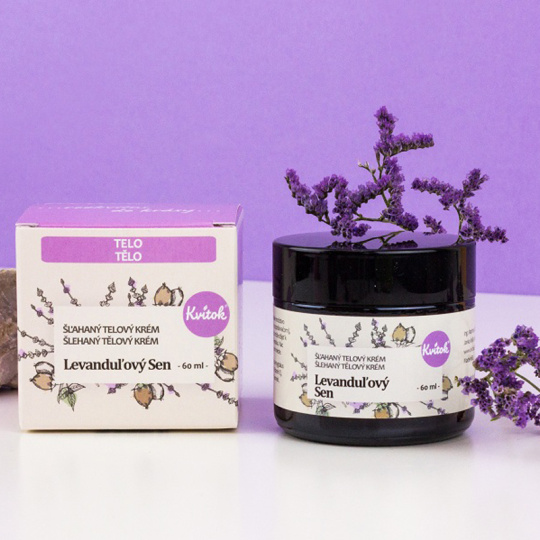 Kvitok Geschlagene Körpercreme Lavendeltraum 60 ml