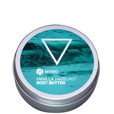 Myrro Körperbutter Vanille Haselnuss 150 ml nach dem Verfallsdatum 1/26