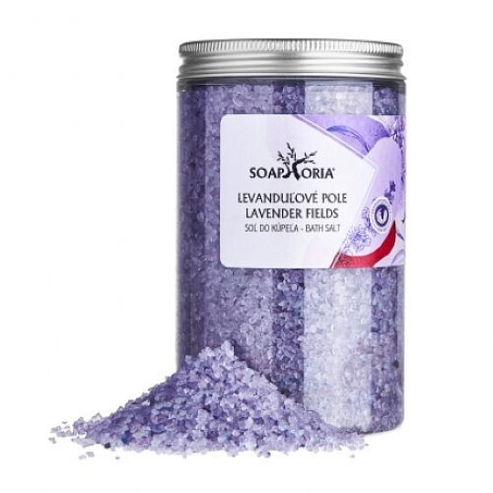 SOAPHORIA Badesalz Lavendelfeld 450 g