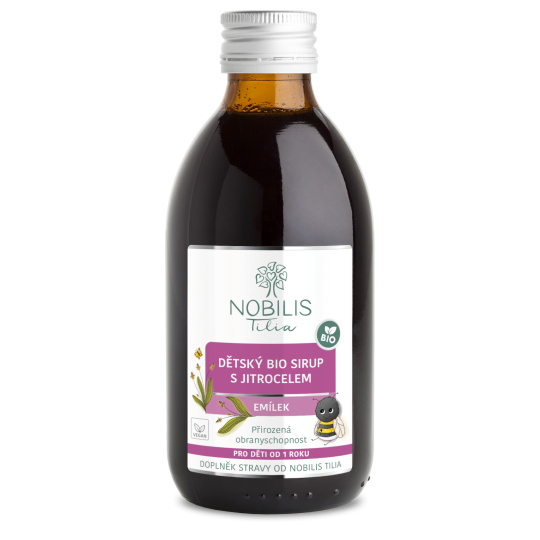 Nobilis Tilia Kinder BIO-Sirup mit Spitzwegerich Emílek 250 ml