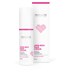 Natuint Cosmetics Nährende Gesichtscreme mit Lipiden 50 ml Ablaufdatum 6/26