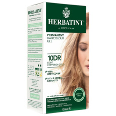 Herbatint Permanente Haarfarbe Hell Kupfer Gold 10DR