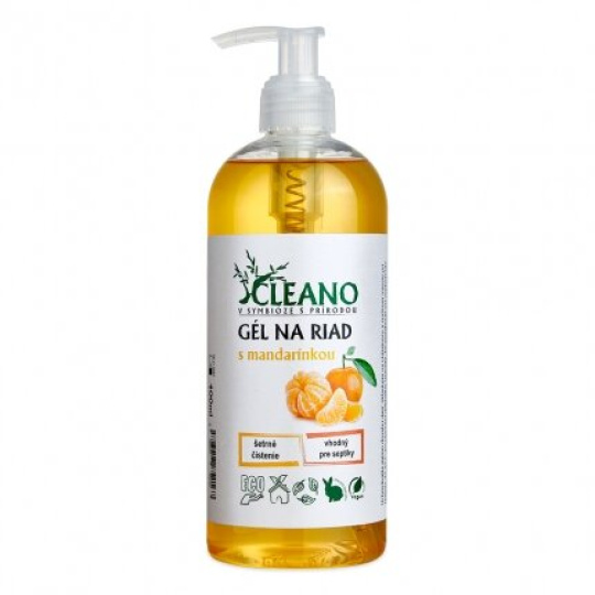 Cleano Geschirrspülgel Mandarine 400 ml