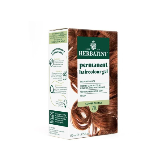 Herbatint Permanente Haarfarbe Kupferblond 7R