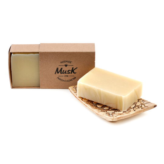 MUSK Naturseife BIS AUF DIE HAUT 100 g MUSK Naturseife BIS AUF DIE HAUT 100 g
