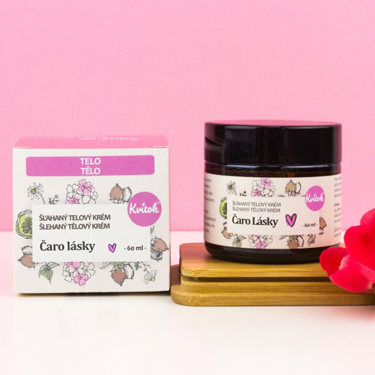 Kvitok Geschlagene Körpercreme Zauber der Liebe 60 ml