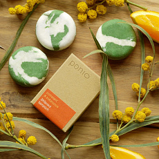 Ponio Festes Brennnessel-Shampoo Orange und Eukalyptus 60 g