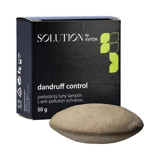 Kvitok Solution Prebiotisches festes Shampoo Dandruff Control 50 g