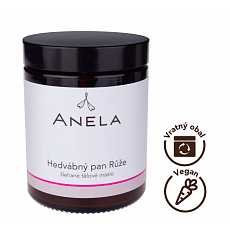 Anela Seidiger Herr Rose geschlagenes Körperbutter 180 ml Ablaufdatum 6/26
