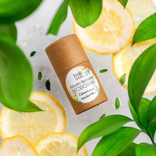 Biorythme Natürlicher natriumfreier Deodorant Zitronenmelisse Papierverpackung 35 g