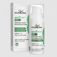 Soaphoria Erfrischende & geschmeidig machende Anti-Falten-Creme für Männer 50 ml