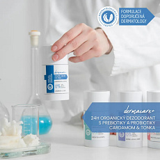 Soaphoria Dermacare 24h Organisches Deodorant für Männer Kardamom und Tonkabohne 75 ml