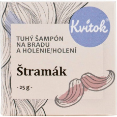Kvitok Festes Bart- und Rasierseifen-Shampoo Štramák 25 g
