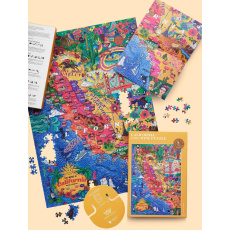 Water & Wines Puzzle Kalifornien 1000 Teile
