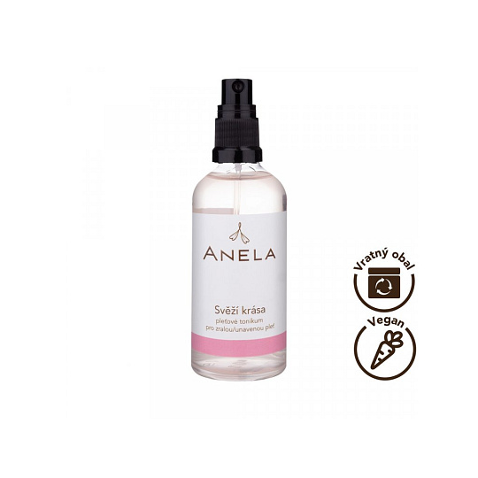 Anela Frische Schönheit Gesichtstonikum für reife und müde Haut 100 ml Verfallsdatum 10/26 Anela Frische Schönheit Gesichtstonikum für reife und müde Haut 100 ml Verfallsdatum 10/26