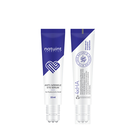 Natuint Cosmetics Oční sérum 4x kyselina hyaluronová 15 ml Natuint Cosmetics Oční sérum 4x kyselina hyaluronová 15 ml