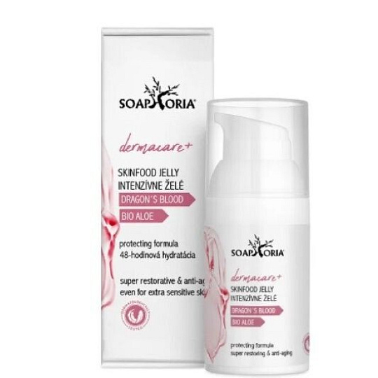 Soaphoria Dermacare Drachenblut Skinfood Jelly superhydratisierendes Gel 30 ml