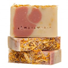 Almara Soap Handgemachte Seife Omas Garten 90 g