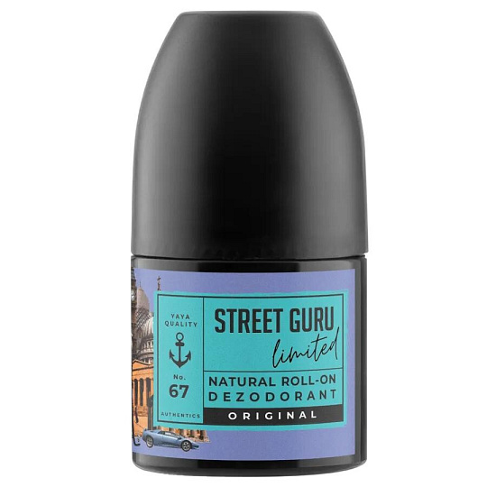 Soaphoria Herren Roll-On Deodorant Street Guru 50 ml Soaphoria Herren Roll-On Deodorant Street Guru 50 ml