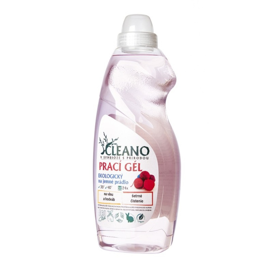 Cleano Ökologisches Waschgel für Feinwäsche 1,5 l nach dem Verfallsdatum 25.4.2026