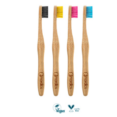 NORDICS Bambuszahnbürste rosa 1 Stk.