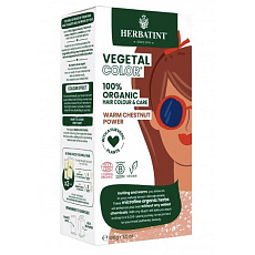Herbatint Vegetal Colour Bio Pflanzenhaarfarbe Warm Chestnut Power 50 g Herbatint Vegetal Colour Bio Pflanzenhaarfarbe Warm Chestnut Power 50 g