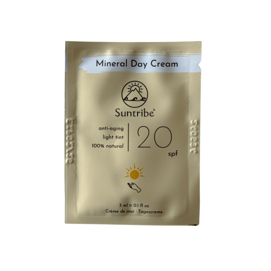 Suntribe Probe Natürliche Mineralische Tagescreme SPF 20 Körper 2 ml Suntribe Probe Natürliche Mineralische Tagescreme SPF 20 Körper 2 ml