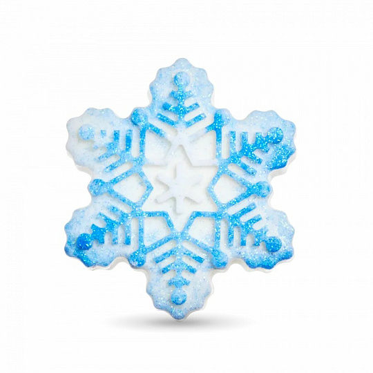 Soaphoria Naturseife Schneeflocke 85 g Verfallsdatum 4.12.2026