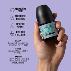 Soaphoria Herren Roll-On Deodorant Street Guru 50 ml