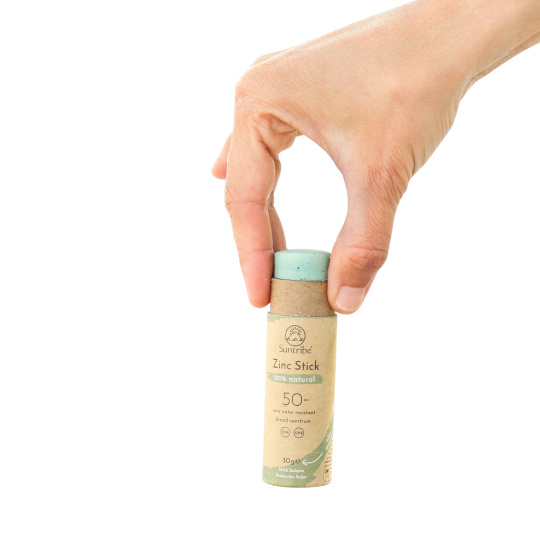 Suntribe Zink-Sonnenstick SPF 50 Mint Grün 30 g