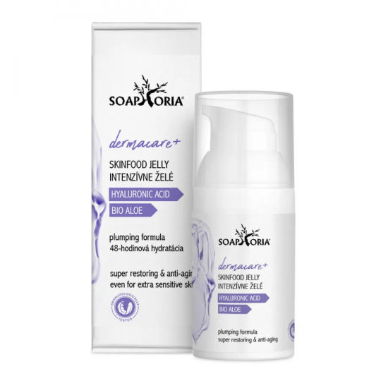 Soaphoria Dermacare Hyaluron Skinfood Jelly super hydratisierendes Gel 30 ml Soaphoria Dermacare Hyaluron Skinfood Jelly super hydratisierendes Gel 30 ml