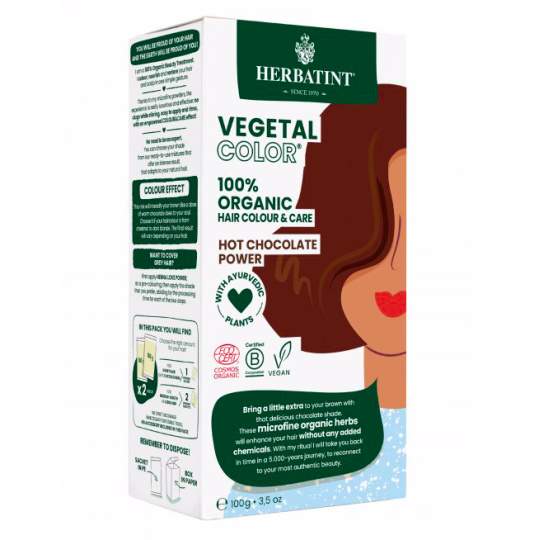 Herbatint Vegetal Colour Bio Pflanzenhaarfarbe Hot Chocolate Power 50 g